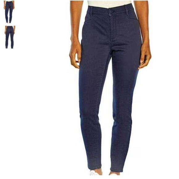 GAP Pants - GAP Classic Navy Blue Casual Pants, Stretch Skinny, Size 16 NWT